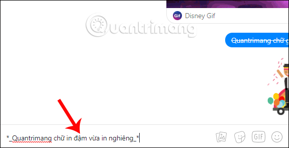 How to chat typeface in Facebook Messenger Picture 7