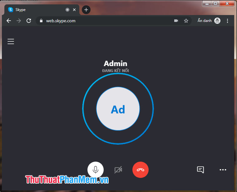 How to chat, use Skype on the web browser without installing software Picture 12