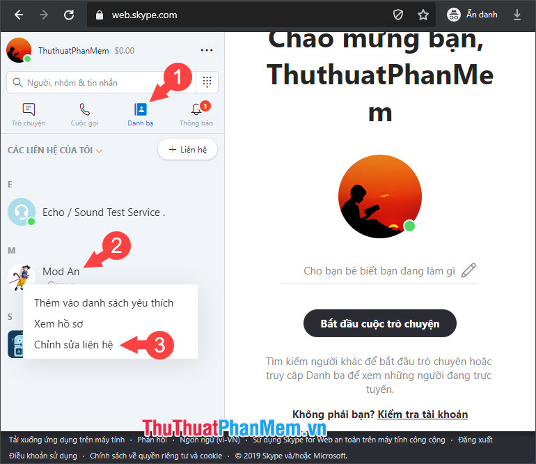 How to chat, use Skype on the web browser without installing software Picture 23