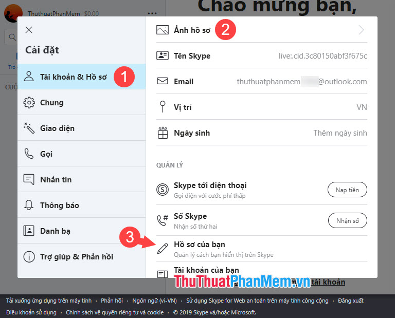 How to chat, use Skype on the web browser without installing software Picture 27
