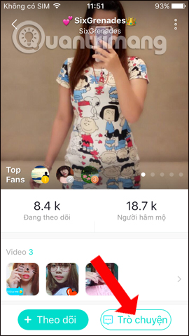 How to chat with friends on Bigo Live Picture 4