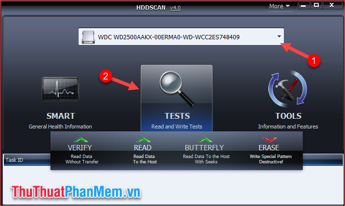 How to check bad hard drive, check bad hard drive by HDDScan Picture 3
