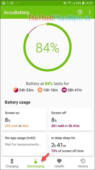 How to check battery bottle on Android phones Picture 4