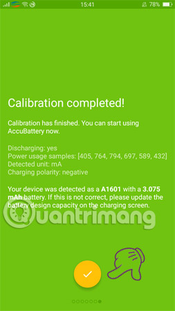 How to check battery level on Android with Accubattery Picture 3