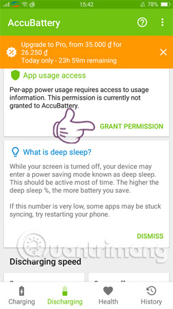 How to check battery level on Android with Accubattery Picture 5