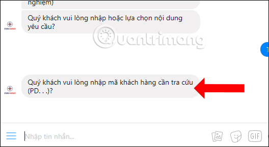 How to check electricity bills via Facebook Messenger Picture 4