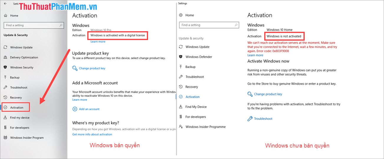 How to check if your Windows 10 is Win copyright or not Picture 5