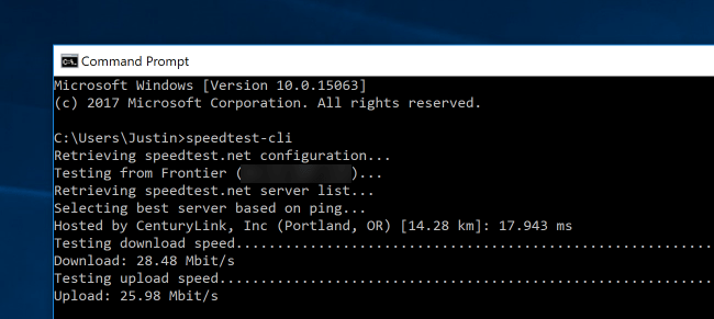 How To Check Internet Speed With Cmd Command