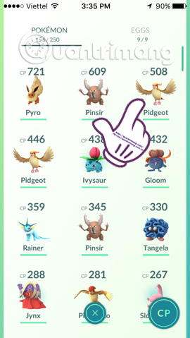 How to check IV potential indicators for Pokemon on iOS and PC Picture 5