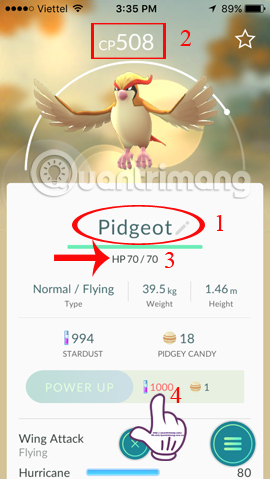 How to check IV potential indicators for Pokemon on iOS and PC Picture 6