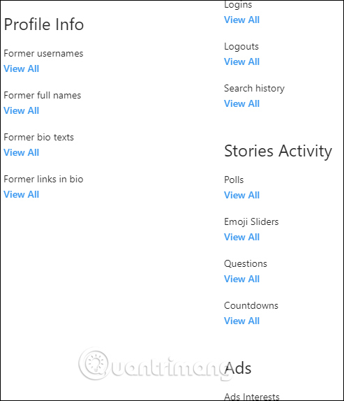 How to check personal data on Instagram Picture 3