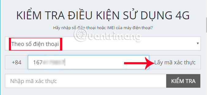 How to check phone, SIM Viettel, current position supports 4G or not Picture 1