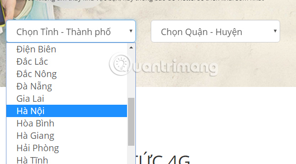 How to check phone, SIM Viettel, current position supports 4G or not Picture 5