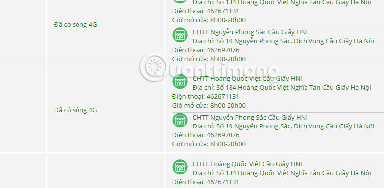 How to check phone, SIM Viettel, current position supports 4G or not Picture 6