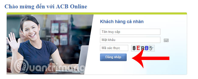 How to check the ACB account balance on phones and computers Picture 6