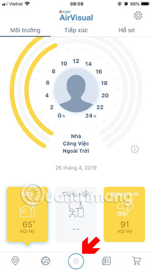 How to check the air pollution level on the phone Picture 9