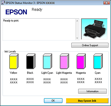 How to check the amount of ink in the printer Picture 2