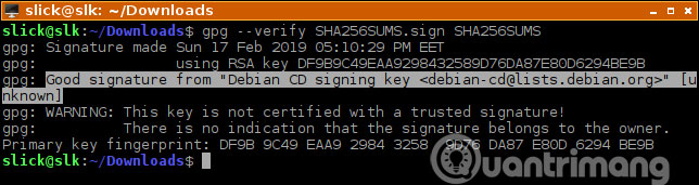 How to check the authenticity of Linux software with digital signatures Picture 2