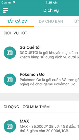 How to check the capacity of 4G Viettel package Picture 3