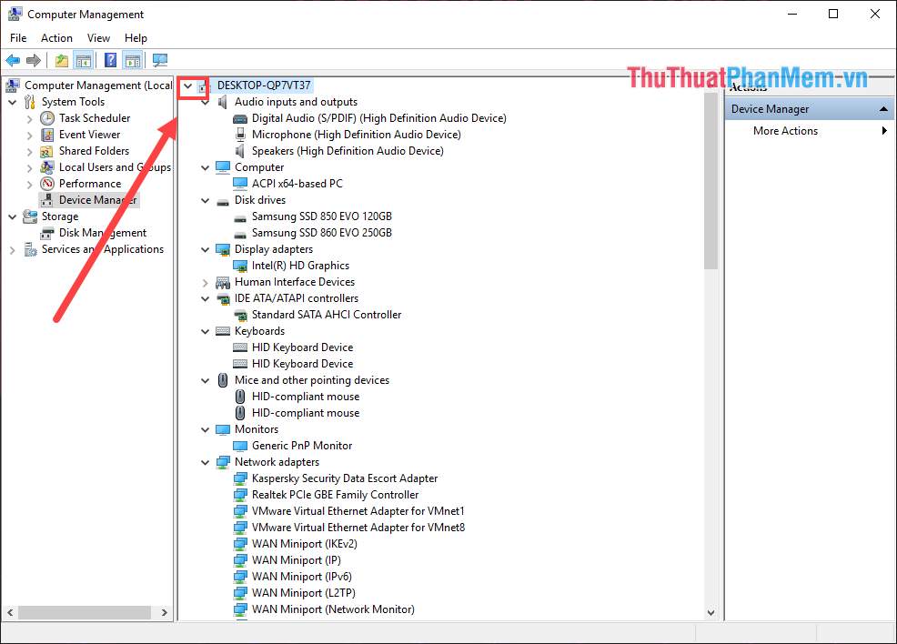How to check the computer driver on Windows 10 Picture 4