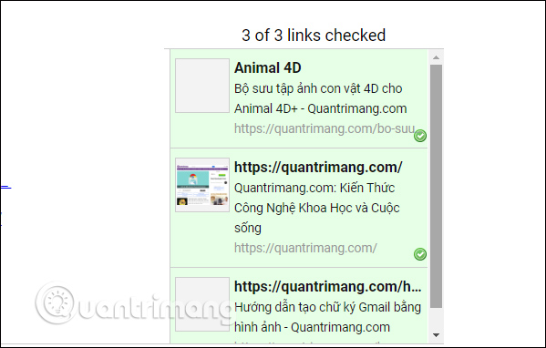 How to check the link security embedded in the email Picture 4