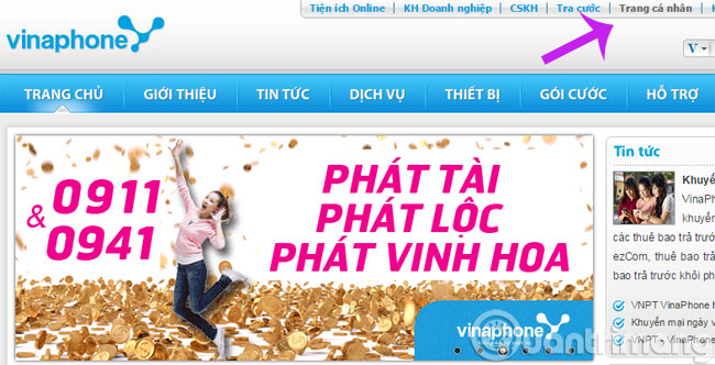 How to check the registered Vinaphone service? Picture 2