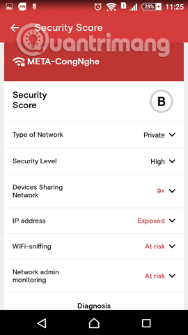 How to check the WiFi security connected by Opera VPN Picture 7
