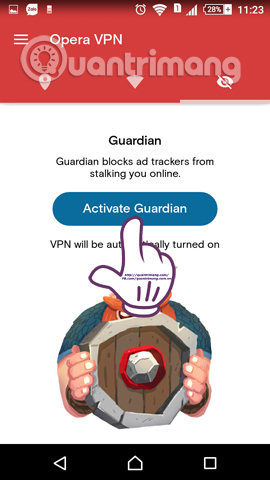 How to check the WiFi security connected by Opera VPN Picture 8