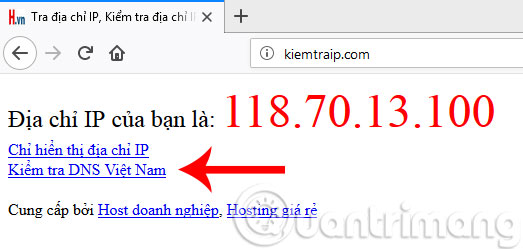 How to check website IP address / domain name Picture 4