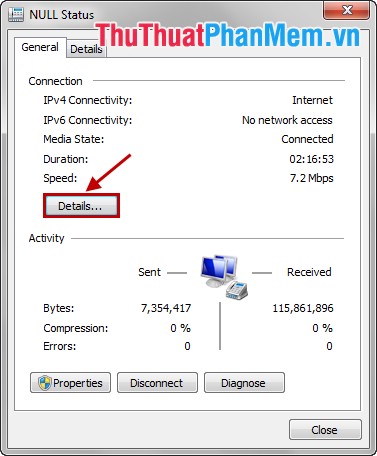 How to check your computer's IP address - How to view and find the IP address Picture 7