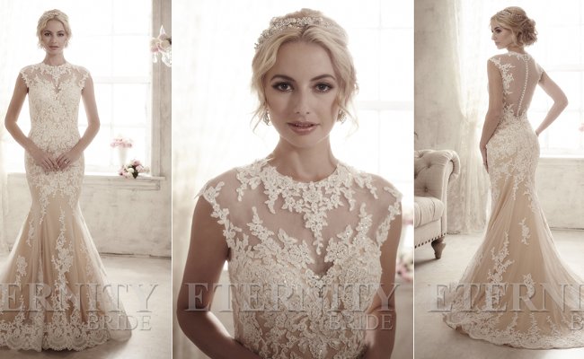 How to choose a wedding dress suitable for the bride's figure Picture 5