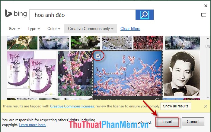 How to choose images as a background for a spreadsheet in Excel Picture 7