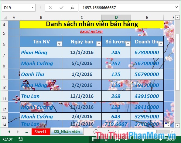 How to choose images as a background for a spreadsheet in Excel Picture 8