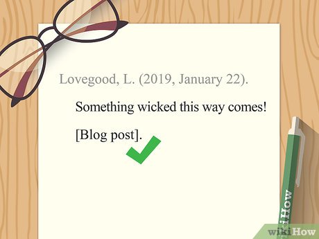 How to Cite a Blog in APA Picture 3