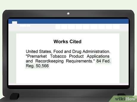 Picture 3 of How to Cite the Federal Register