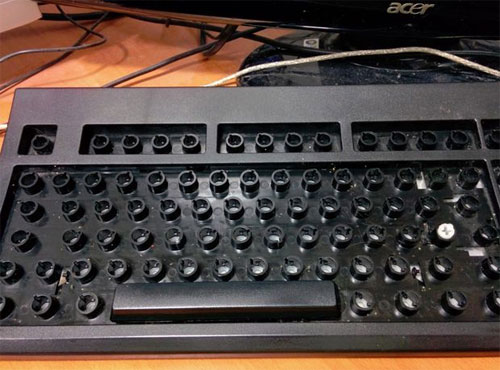 How to clean the most clean computer keyboard Picture 11