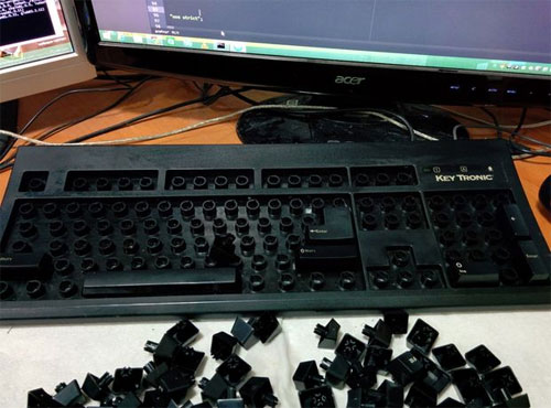 How to clean the most clean computer keyboard Picture 13
