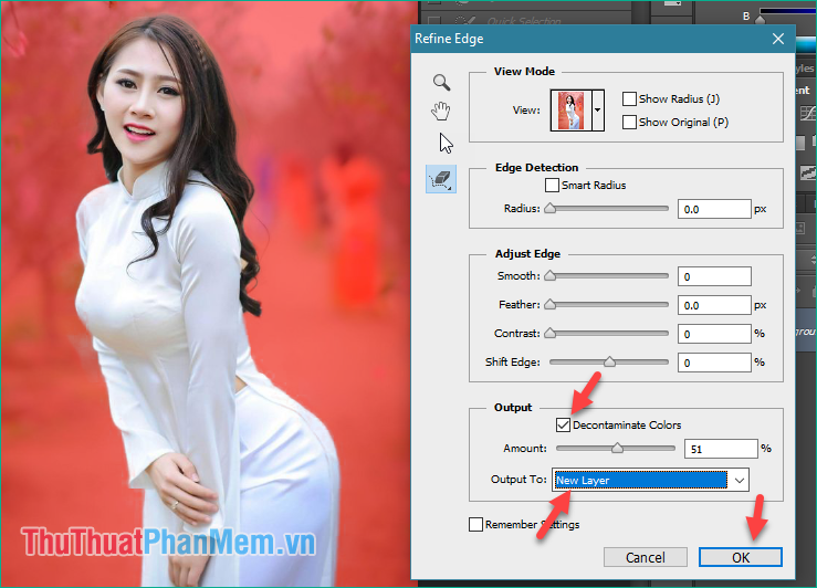 How to clear the background in Photoshop standard, clean Picture 9
