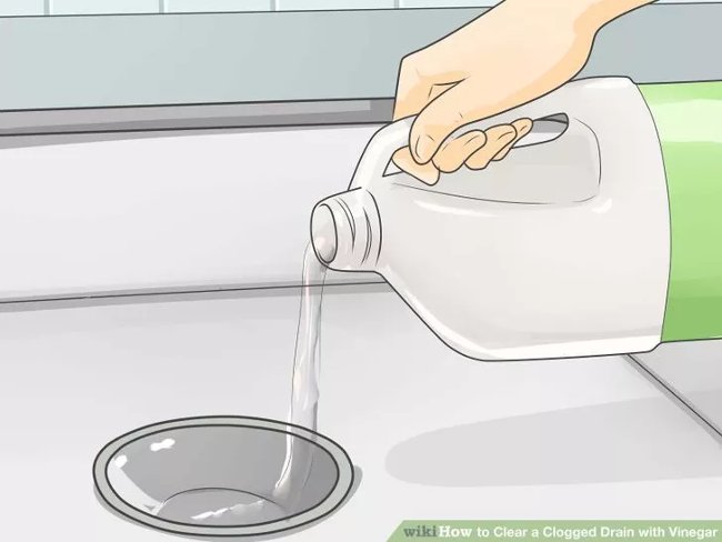 How to clear the drain hose when clogged with vinegar simple and effective Picture 3