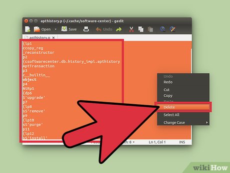 How to Clear Ubuntu Software Center History Picture 3