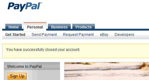 How to 'close' Paypal account? Picture 7