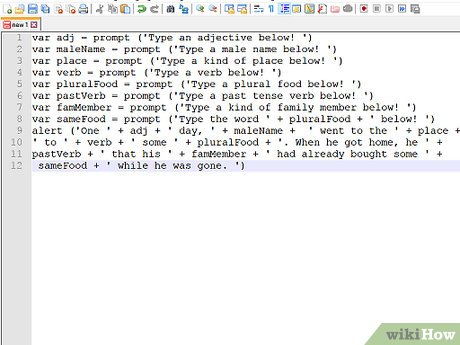 How to Code a Phrasal Template Word Game Using Javascript Picture 5