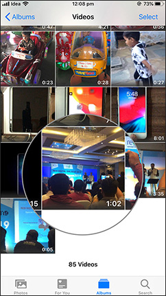 How to color video on iPhone Picture 2