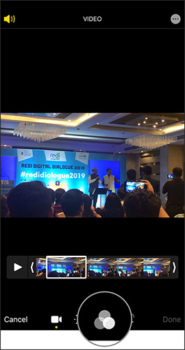 How to color video on iPhone Picture 4