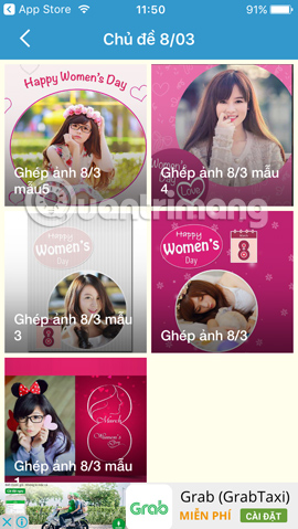 How to combine art 8/3 images with Ephoto 360 application Picture 3
