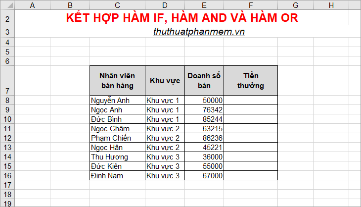 How to combine IF, AND and OR functions to filter data Picture 2