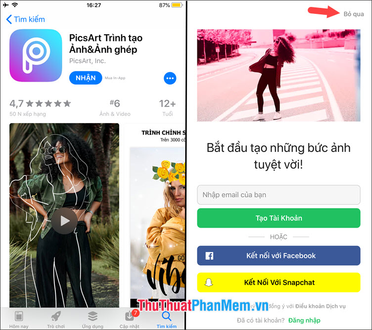 How to combine multiple photos into one photo frame on your phone Picture 2
