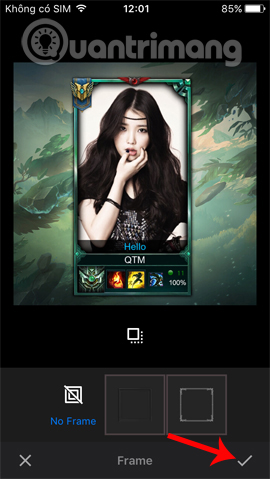 How to combine photos into the League of Legends game rating frame Picture 11