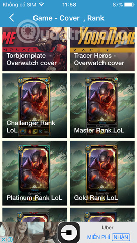 How to combine photos into the League of Legends game rating frame Picture 3