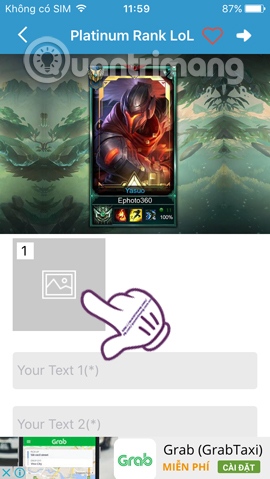 How to combine photos into the League of Legends game rating frame Picture 4